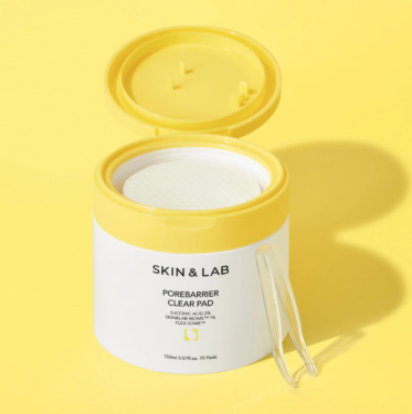 SKIN&LAB Porebarrier Clear Pad 70 шт — Пилинг-диски для очищения пор