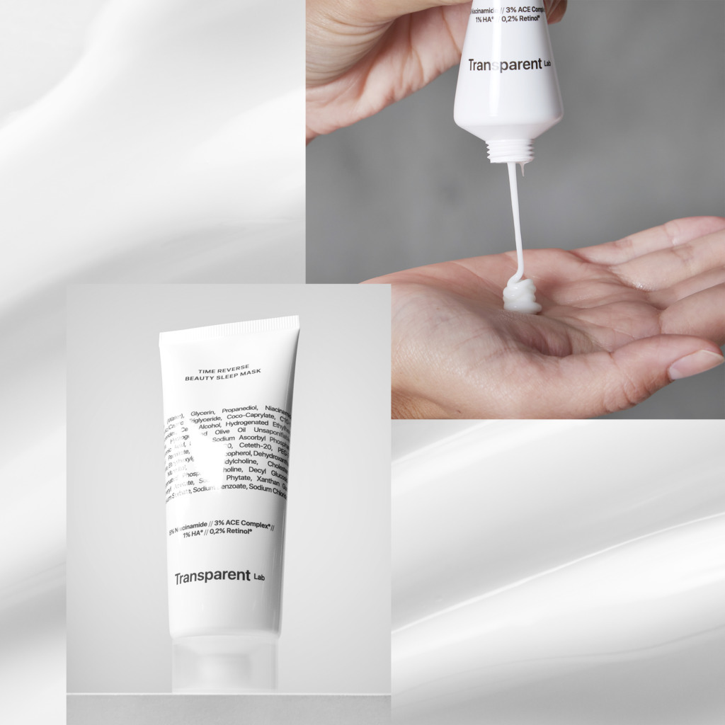 Transparent Lab Time Reverse Beauty Sleep Mask 75 мл — Нічна антивікова маска з ретинолом