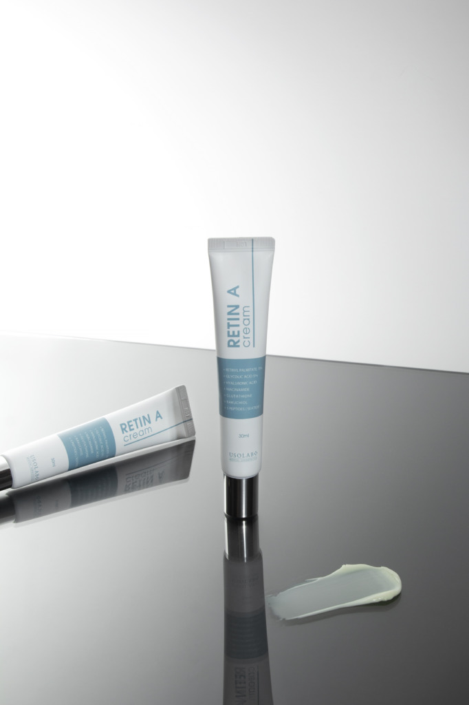 Usolab Retin A Cream 30 мл — Нічний оновлюючий крем з гліколевою кислотою, бакучиолом, ретиноїдом