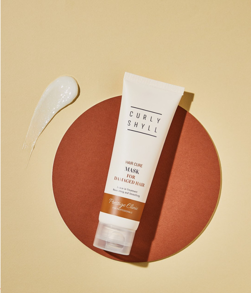 Curly Shyll Hair Cure Mask 40 мл — Незмивна маска з термозахистом для пошкодженого волосся (міні)