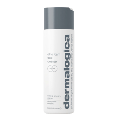 Dermalogica Oil to Foam Total Cleanser 250 мл — Гелево-олійний очищувач для обличчя та демакіяжу