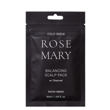 Rated Green Cold Brew Rosemary Balancing Scalp Pack 50 мл — Маска для жирной кожи головы и всех типов волос с розмарином (мини)