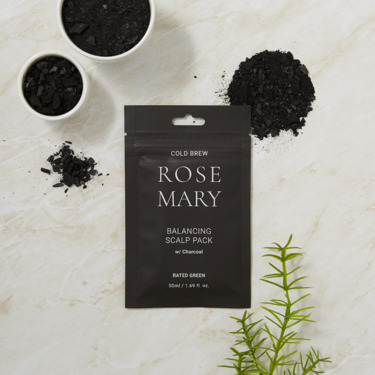 Rated Green Cold Brew Rosemary Balancing Scalp Pack 50 мл — Маска для жирной кожи головы и всех типов волос с розмарином (мини)