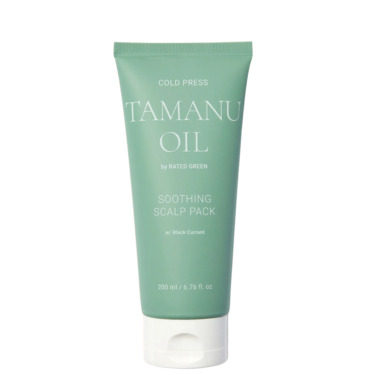 Rated Green Cold Press Tamanu Oil Soothing Scalp Pack 200 мл — Заспокійлива маска для чутливої шкіри голови та всіх типів волосся