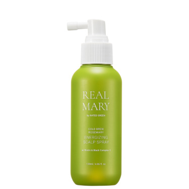 Rated Green Real Mary Energizing Scalp Spray 120 мл — Освіжаючий спрей для шкіри голови з соком розмарину