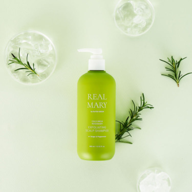 Rated Green Real Mary Exfoliating Scalp Shampoo 100 мл — Глубокоочищающий отшелушивающий шампунь с соком розмарина (мини)