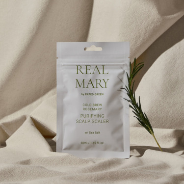 Rated Green Real Mary Purifying Scalp Scaler 50 мл — Очищающая маска для кожи головы склонной к жирности с морской солью (мини)