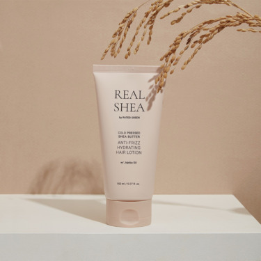 Rated Green Real Shea Anti-Frizz Hydrating Hair Lotion 150 мл — Увлажняющий лосьон для сухих, поврежденных и вьющихся волос с маслом ши
