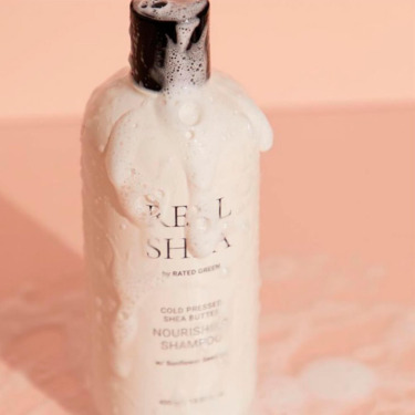 Rated Green Real Shea Nourishing Shampoo 100 мл — Питательный шампунь с маслом ши для сухих, поврежденных и крашеных волос (мини)