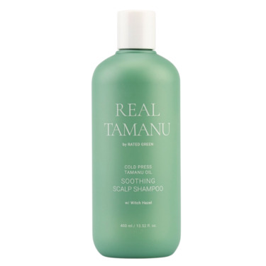 Rated Green Real Tamanu Cold Pressed Tamanu Oil Soothing Scalp Shampoo 400 мл — Заспокійливий шампунь з олією таману