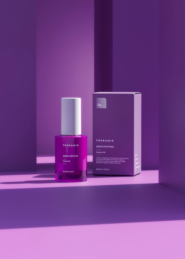 Theramid Derma-Peptides 30 мл — Сироватка з 22% мультипептидним комплексом