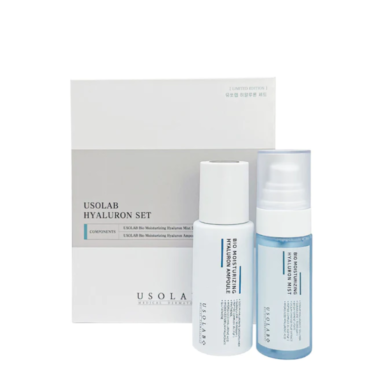 Usolab Hyaluron Set — Набор средств с гиалуроновой кислотой для ревитализации кожи