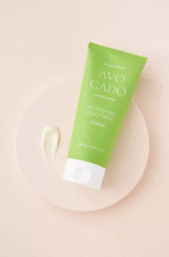 Rated Green Cold Press Avocado Nourishing Scalp Pack 200 мл — Питательная маска из масла авокадо для сухой кожи головы, для сухих, поврежденных и крашеных волос