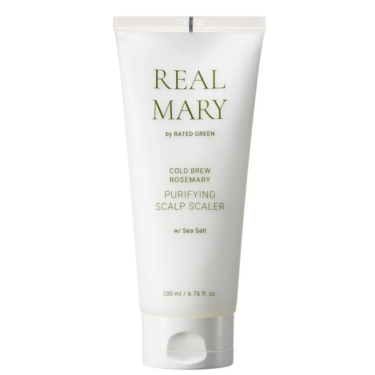 Rated Green Real Mary Purifying Scalp Scaler 200 мл — Очищающая маска для кожи головы склонной к жирности с морской солью