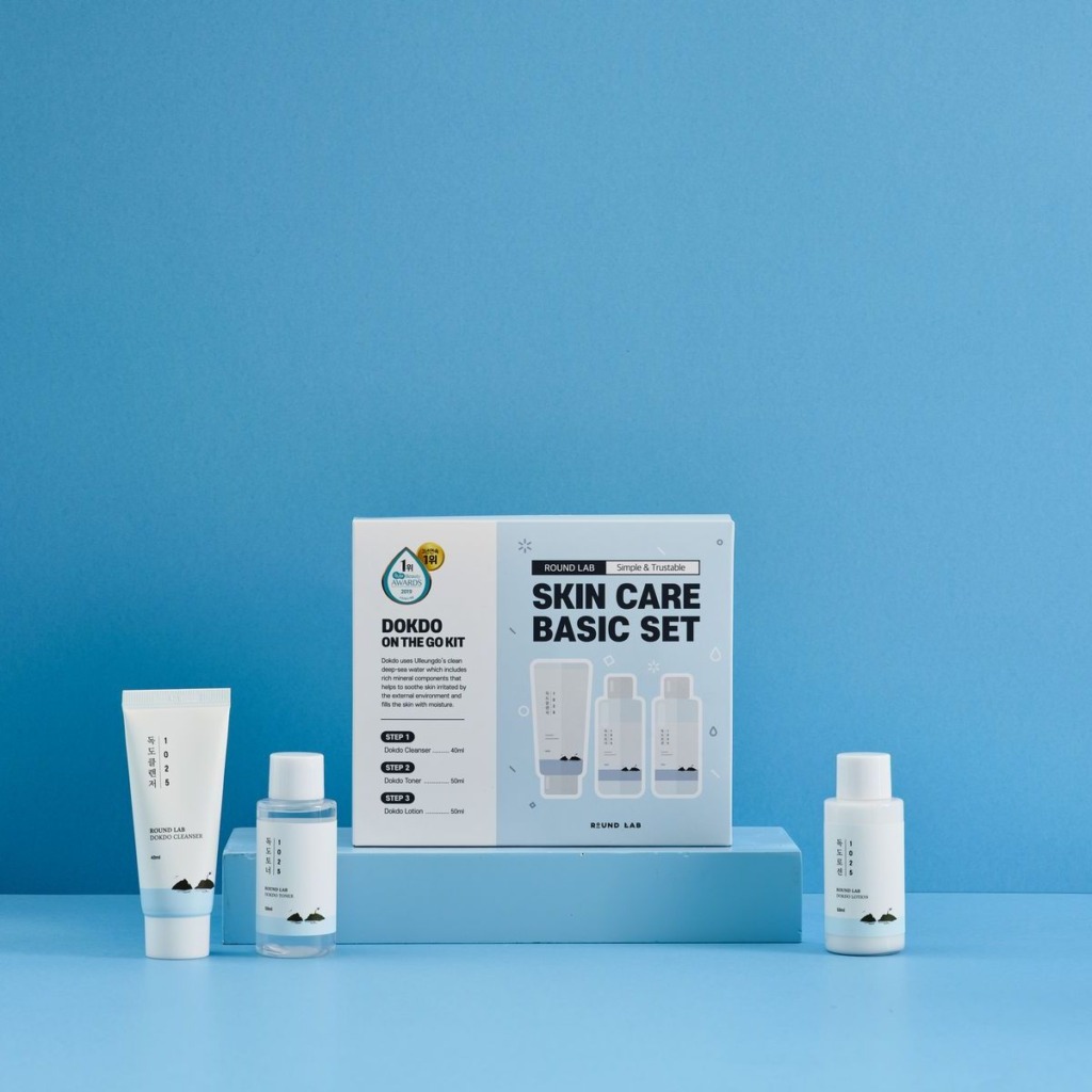 Round Lab 1025 Dokdo On The Go Kit — Дорожный набор средств с морской водой