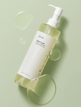 ANUA Heartleaf Pore Control Cleansing Oil 20 мл — Гідрофільна олія для глибокого очищення пор