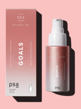 PSA Goals Multi Acids & Probiotics Perfecting Night Serum 30 мл — Нічна кислотна сироватка з пробіотиками