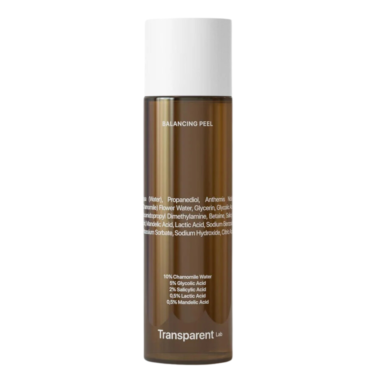 Transparent Lab Balancing Peel 120 мл — Пілінг-тонер для сяйва та чистоти пор