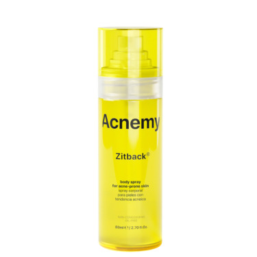 Acnemy Zitback — Антибактеріальний спрей для тіла з акне