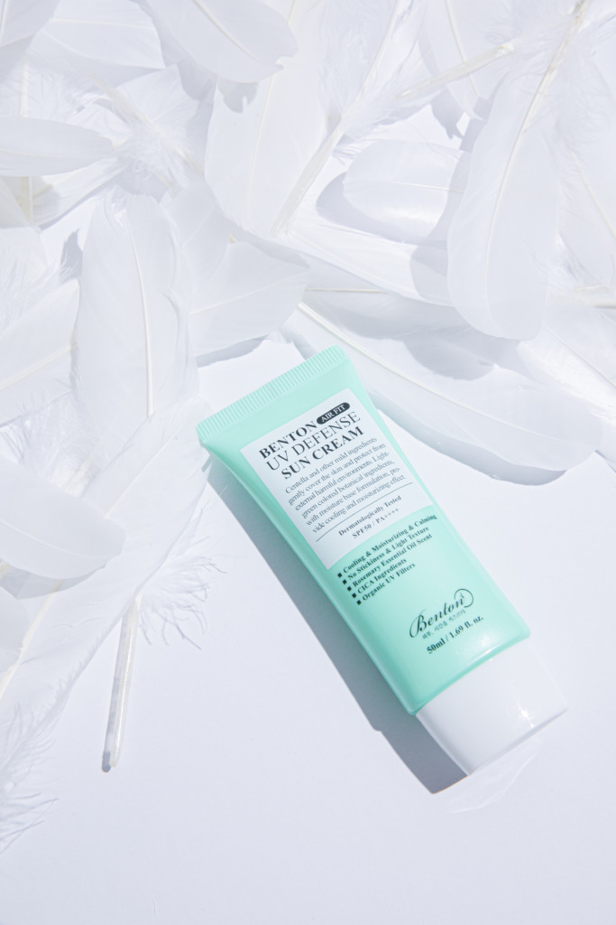 Benton Air Fit UV Defense Sun Cream SPF50+ PA++++ 50 мл — Сонцезахисний крем з центеллою