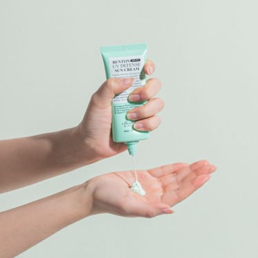 Benton Air Fit UV Defense Sun Cream SPF50+ PA++++ 50 мл — Сонцезахисний крем з центеллою