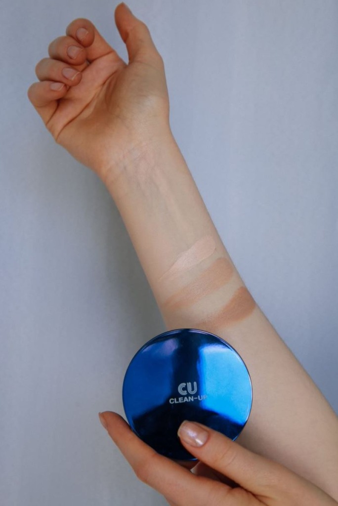 CUSKIN Clean-Up Skin Fit Cushion #21 Fair — Кушон SPF 50 PA++++ захистом