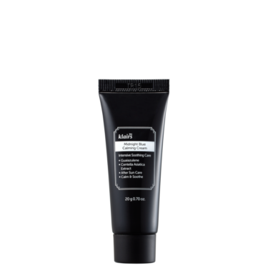Dear Klairs Midnight Blue Calming Cream 20 мл — Нічний заспокійливий крем з азуленом
