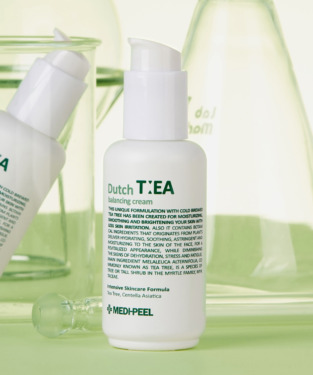 Medi-Peel Dutch Tea Balancing Cream 70 мл — Відновлюючий балансуючий крем з чайним деревом