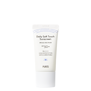 Purito Daily Soft Touch Sunscreen SPF50+ PA++++ 15 мл — Солнцезащитный крем с центеллой SPF 50+