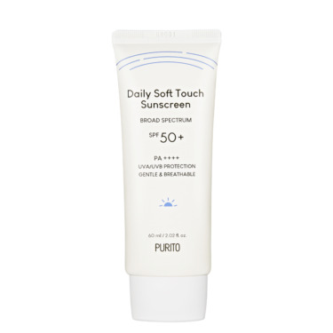 Purito Daily Soft Touch Sunscreen SPF50+ PA++++ 60 мл — Сонцезащитный крем SPF 50+