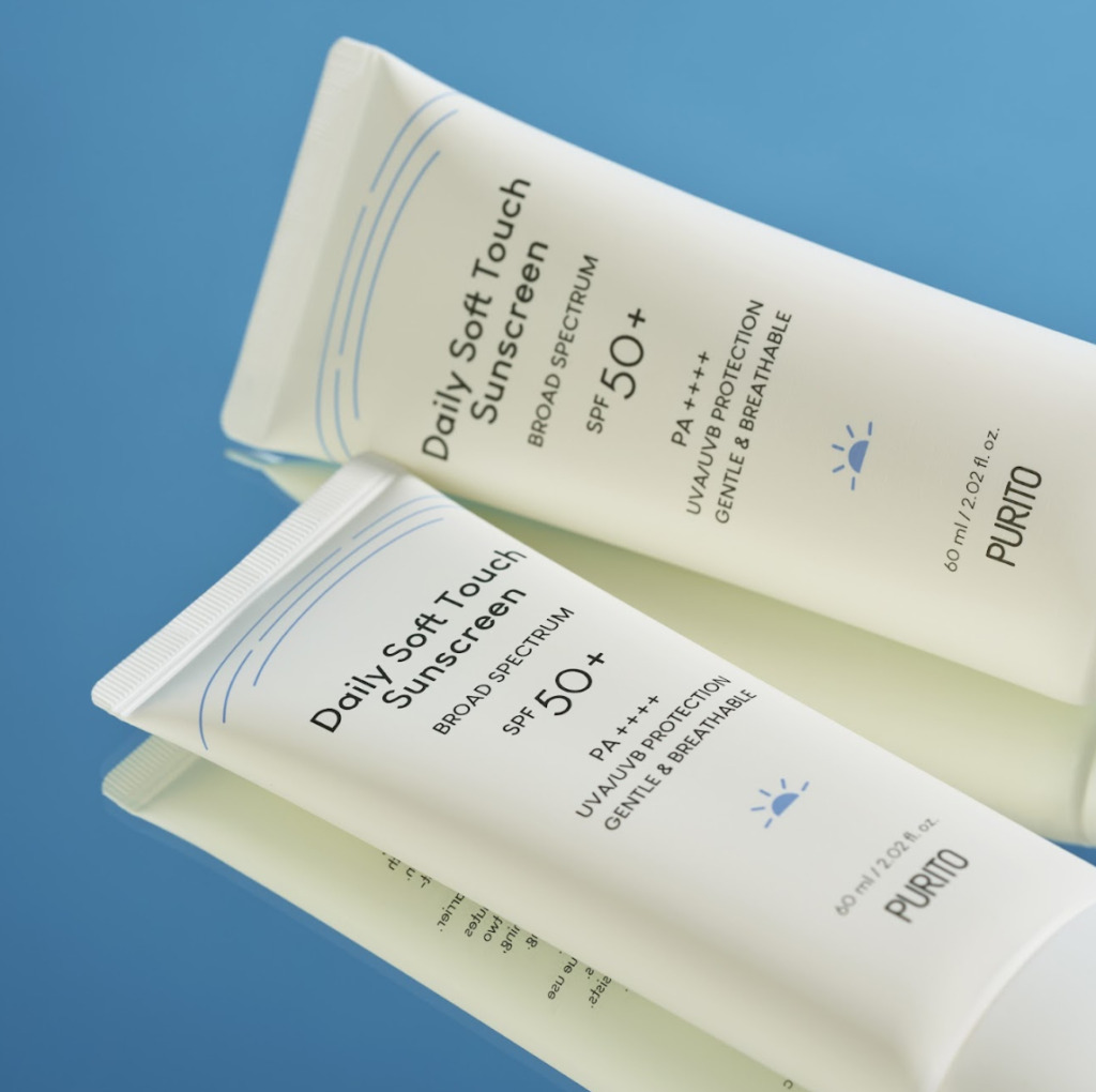 Purito Daily Soft Touch Sunscreen SPF50+ PA++++ 60 мл — Сонцезащитный крем SPF 50+