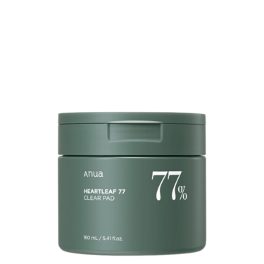 ANUA Heartleaf 77% Clear Pad 70 шт — Пілінг-педи з хауттюйнією і PHA-кислотою