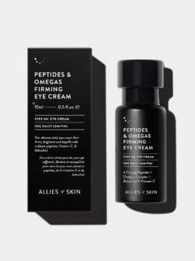 Allies Of Skin Peptides & Omegas Firming Eye Cream 15 мл — Пептидний крем для зони навколо очей із омега-кислотами