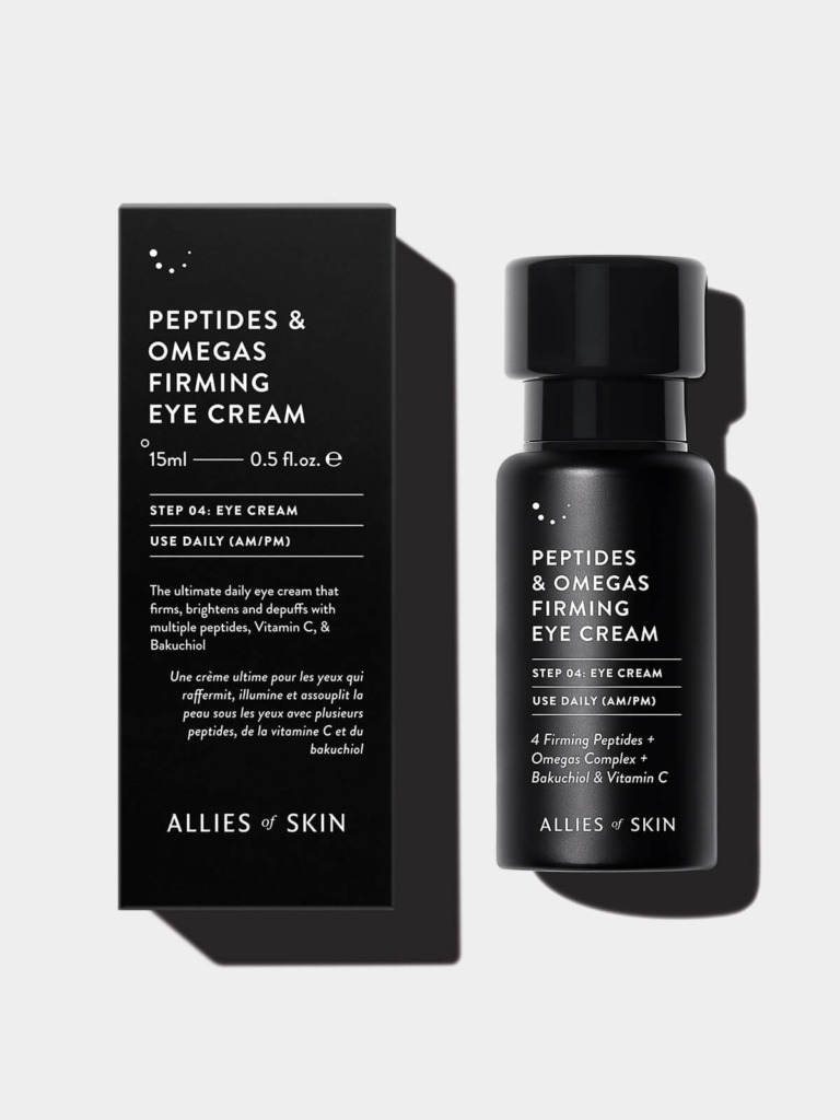 Allies Of Skin Peptides & Omegas Firming Eye Cream 15 мл — Пептидний крем для зони навколо очей із омега-кислотами