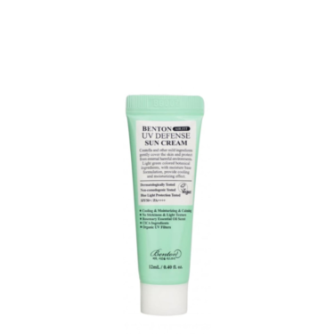 Benton Air Fit UV Defense Sun Cream SPF50+ PA++++ 12 мл — Солнцезащитный крем с центеллой