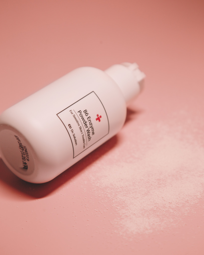 Cuskin Dr. Solution B6 Enzyme Powder Wash 55 г — Энзимная пудра с пиридоксином и каламином