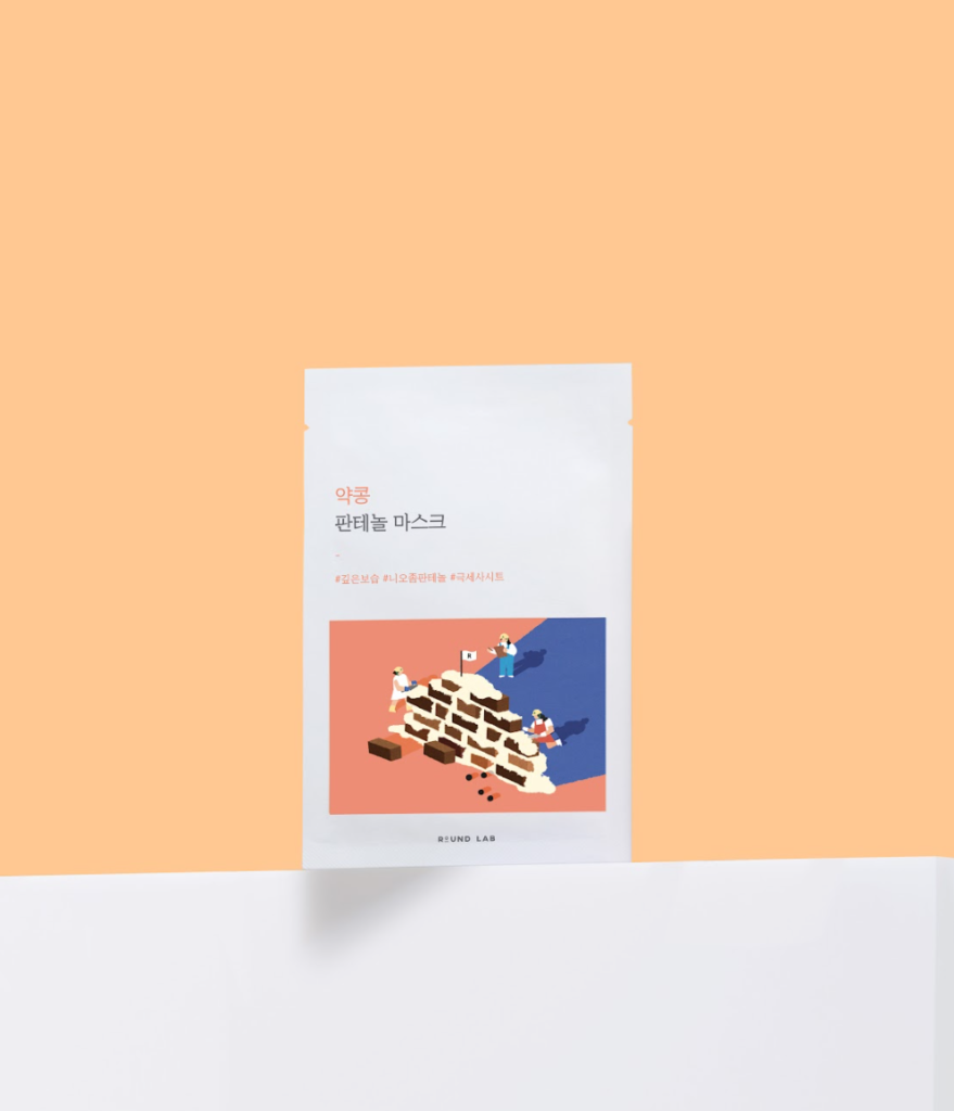 Round Lab Soybean Panthenol Mask — Бар’єрна тканинна маска