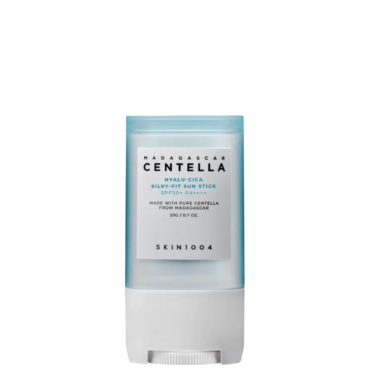 SKIN1004 Hyalu-Cica Silky-Fit Sun Stick SPF50+ PA++++ 20 г — Сонцезахисний стік з гіалуроновою кислотою та центеллою SPF50+