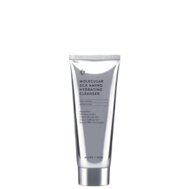 Allies Of Skin Molecular Silk Amino Hydrating Cleanser 25 мл — Молекулярний засіб для очищення шкіри обличчя та демакіяжу (міні)