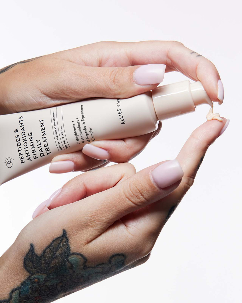 Allies Of Skin Peptides & Antioxidants Firming Daily Treatment 50 мл — Крем для лица от морщин с пептидами и антиоксидантами