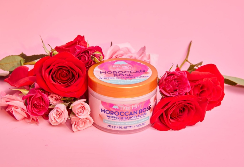 Tree Hut Moroccan Rose Whipped Body Butter 240 г — Баттер для тела с ароматом розы