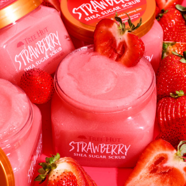 Tree Hut Strawberry Sugar Scrub 510 г — Скраб для тіла з полуничним ароматом
