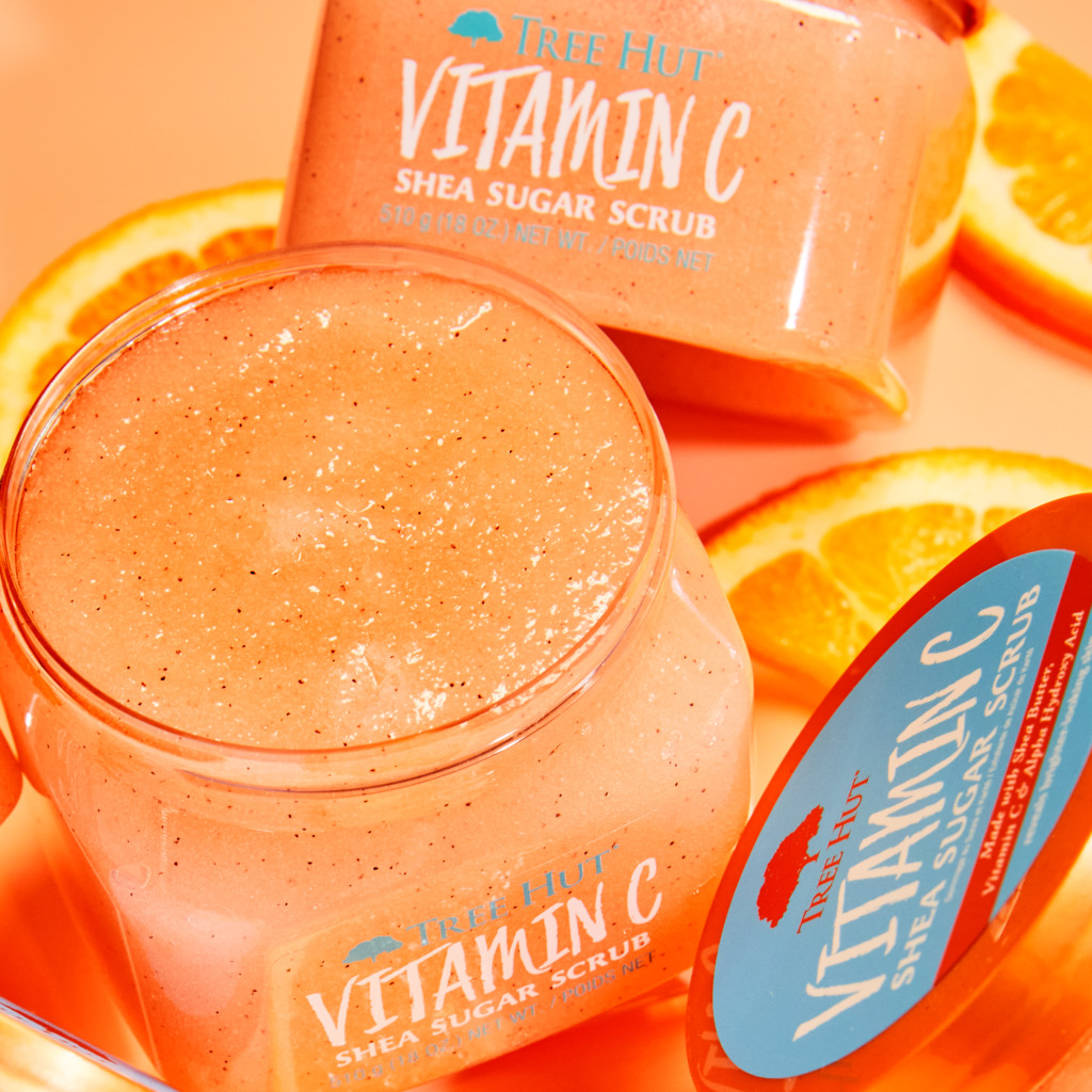Tree Hut Vitamin C Sugar Scrub 510 г  — Скраб для тела с ароматом цитрусов