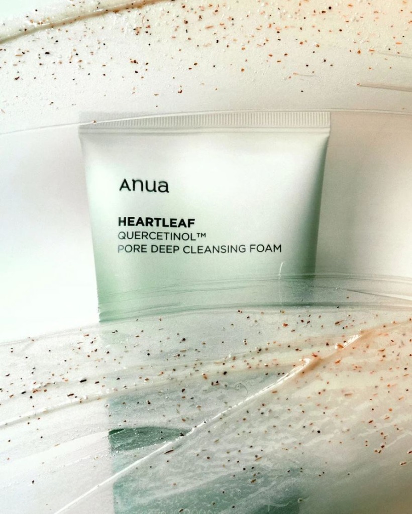 ANUA Heartleaf Quercetinol Pore Deep Cleansing Foam 150 мл — Пінка для глибокого очищення пор