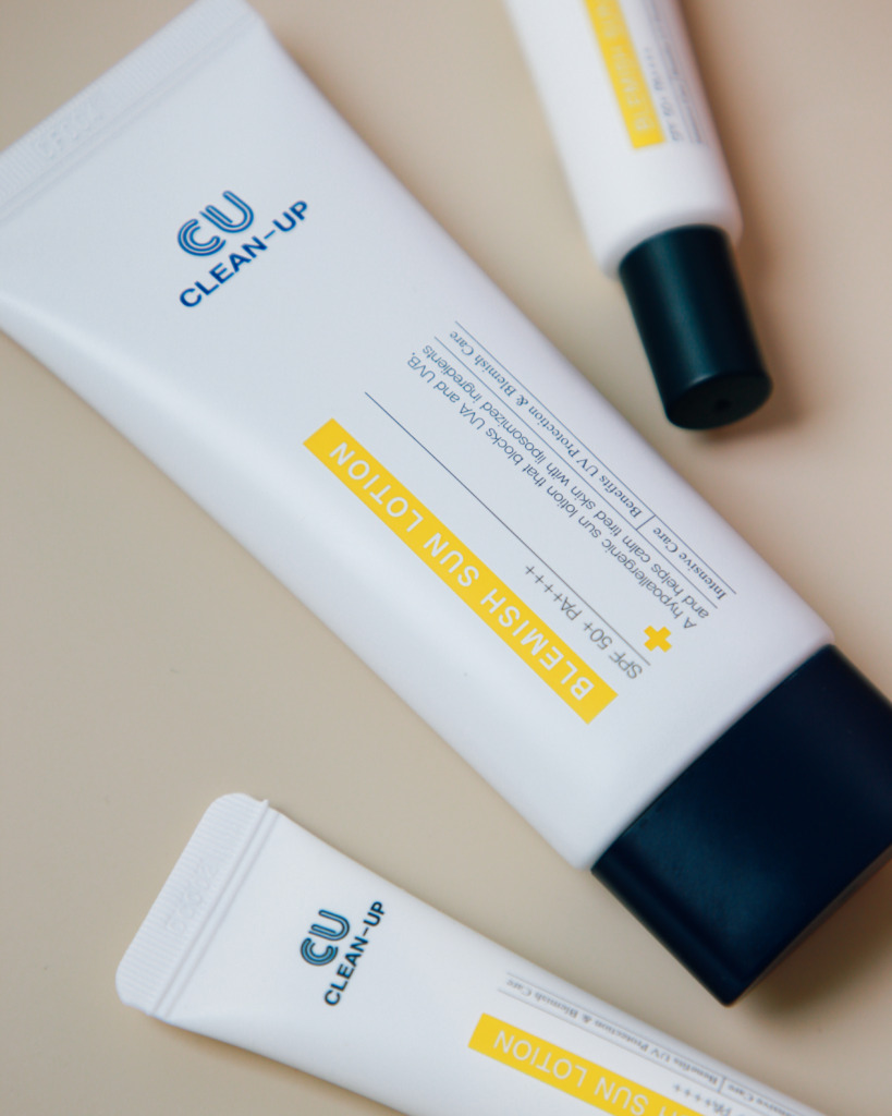 CUSKIN Clean Up Blemish Sun Lotion SPF 50+ PA++++ 15 мл — Солнцезащитный лосьон