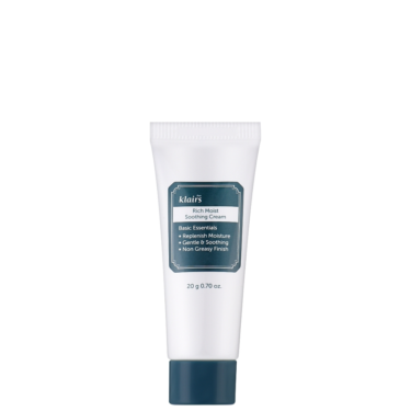 Dear Klairs Rich Moist Soothing Cream 20 мл — Заспокійливий зволожуючий крем