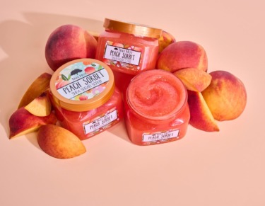 Tree Hut Peach Sorbet Sugar Scrub 510 г — Скраб для тіла зі свіжим ароматом персика