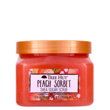 Tree Hut Peach Sorbet Sugar Scrub 510 г — Скраб для тіла зі свіжим ароматом персика
