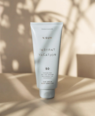 V.SUN SPF 50 Perfume Free 200 мл — Сонцезахисний крем для тіла SPF 50+