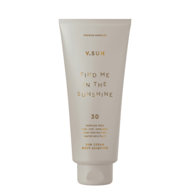 V.SUN Sun Cream Body SPF 30 Perfume Free 200 мл— Сонцезахисний крем для тіла SPF 30+